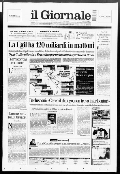 Il giornale : quotidiano del mattino